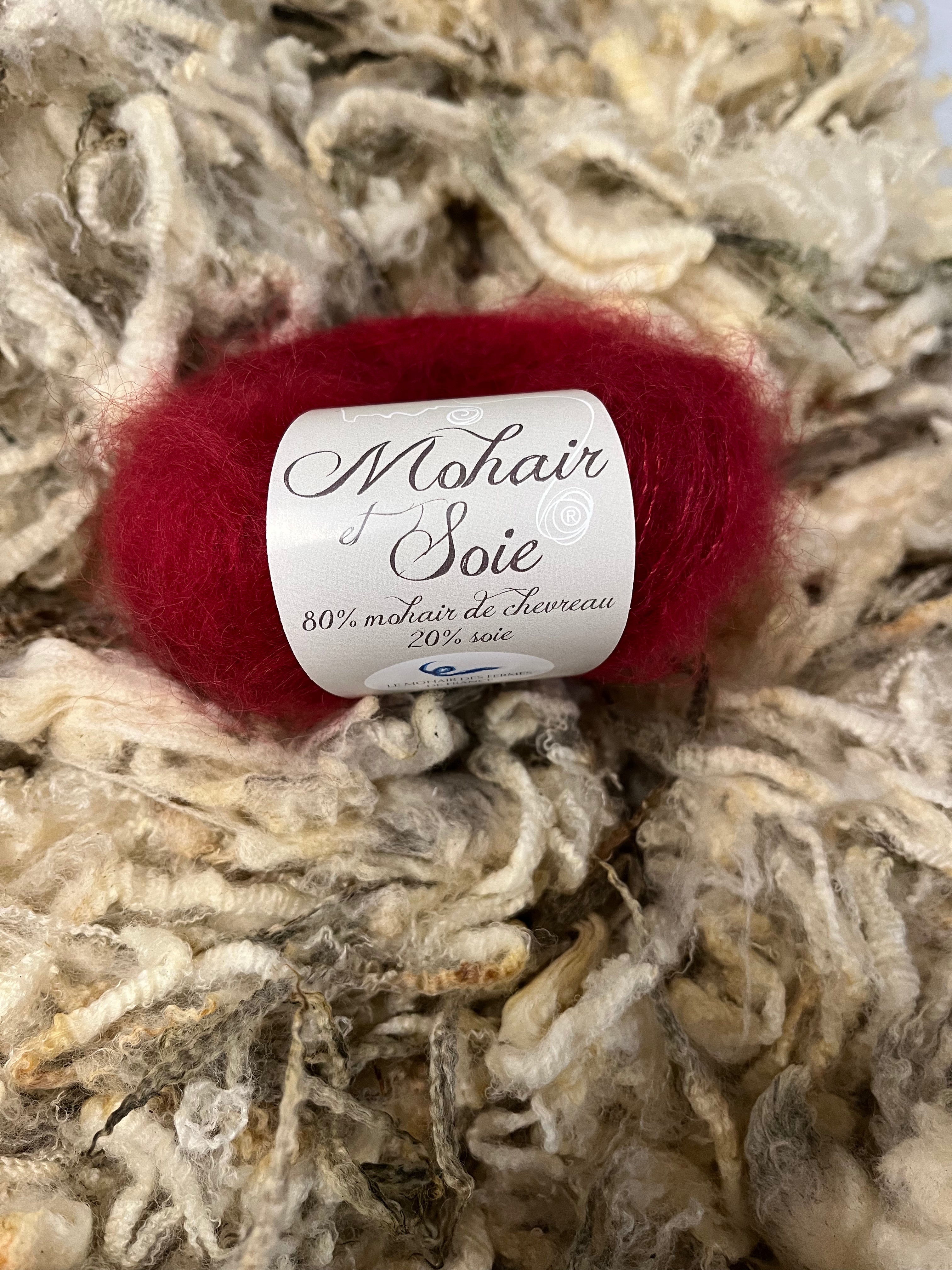 French Mohair with Silk