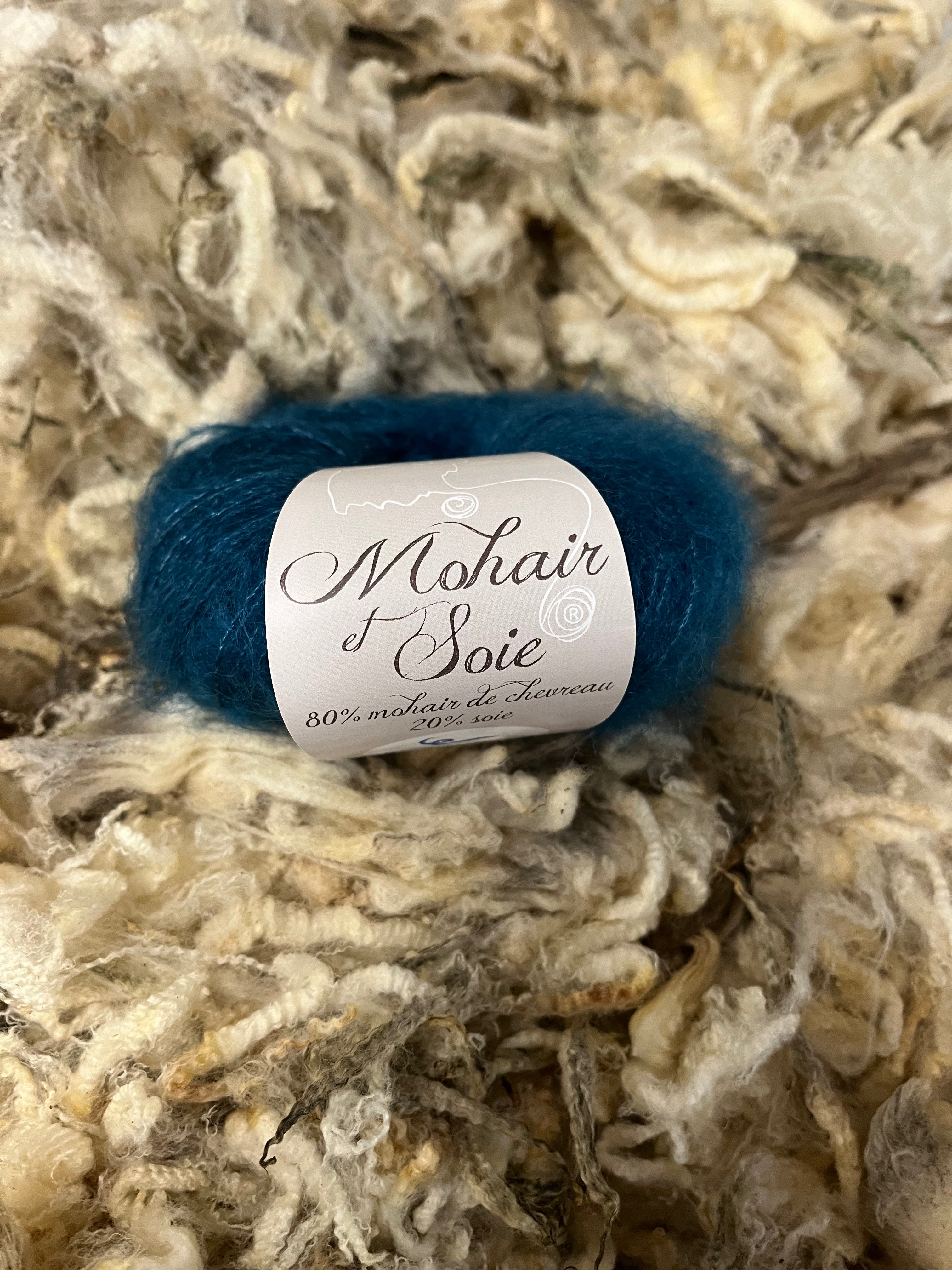 French Mohair with Silk