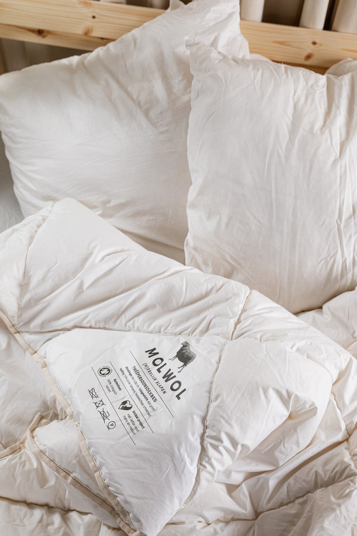 The MOLWOL x Knitwit duvet