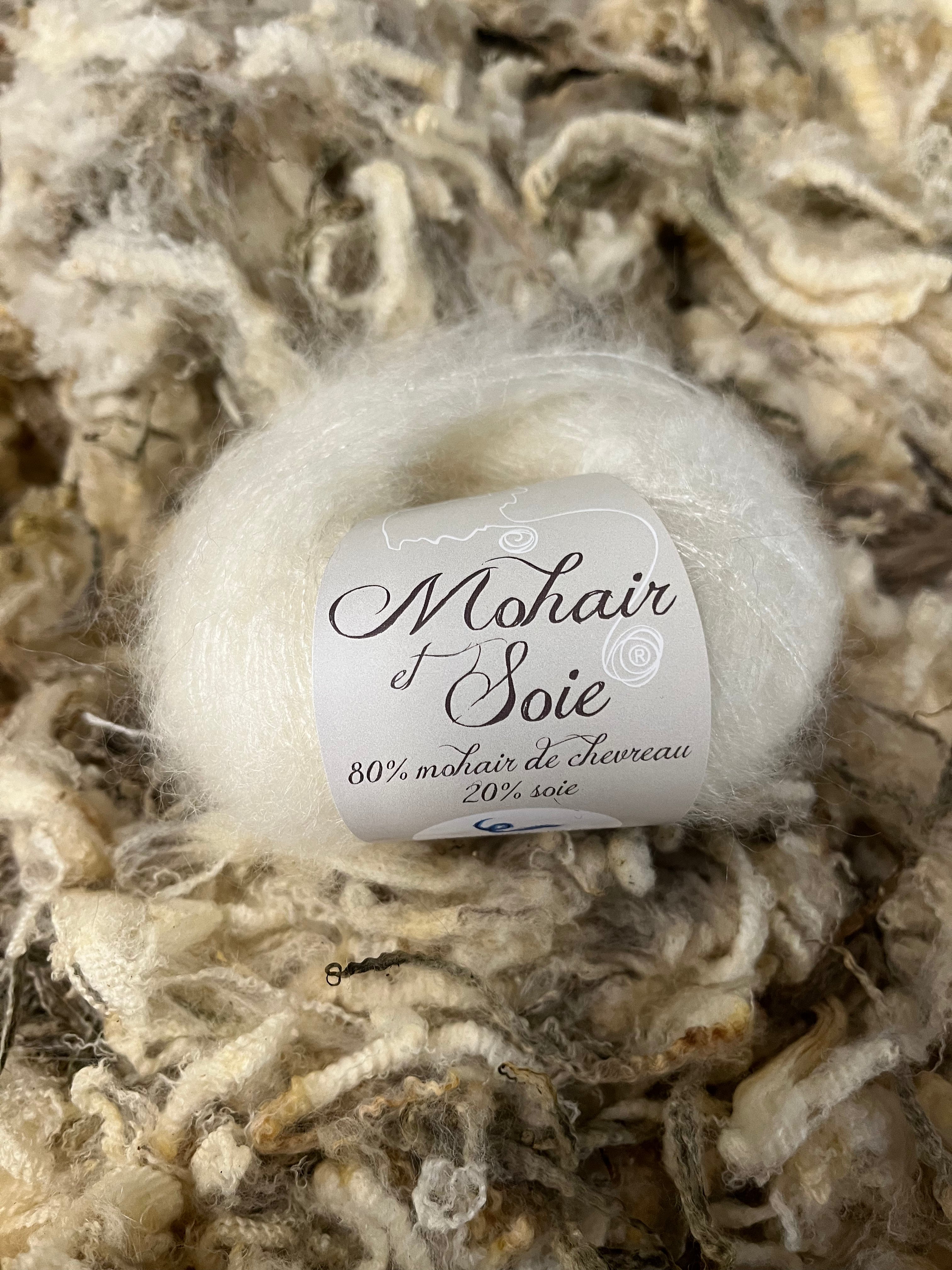 French Mohair with Silk