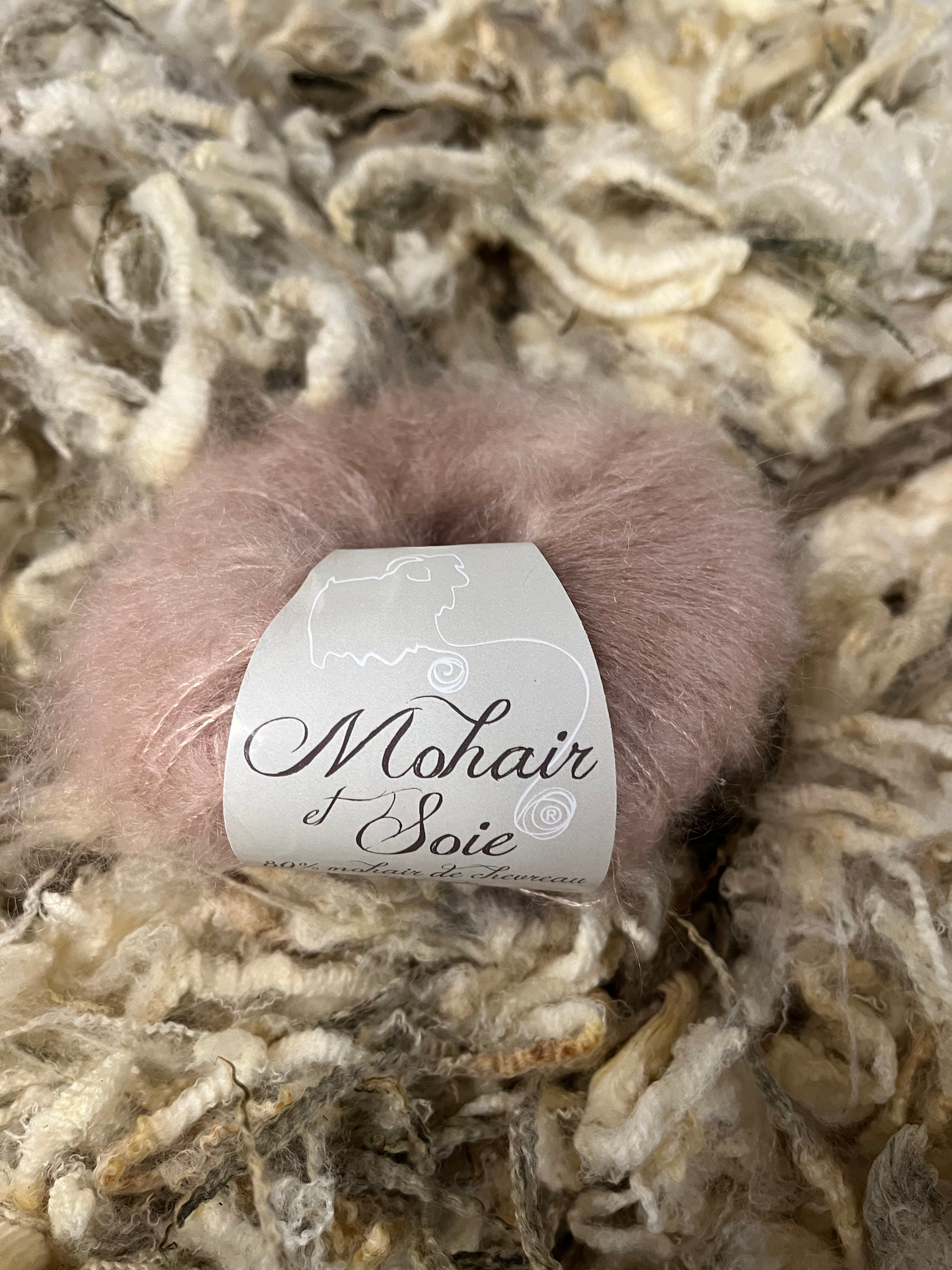 French Mohair met Zijde