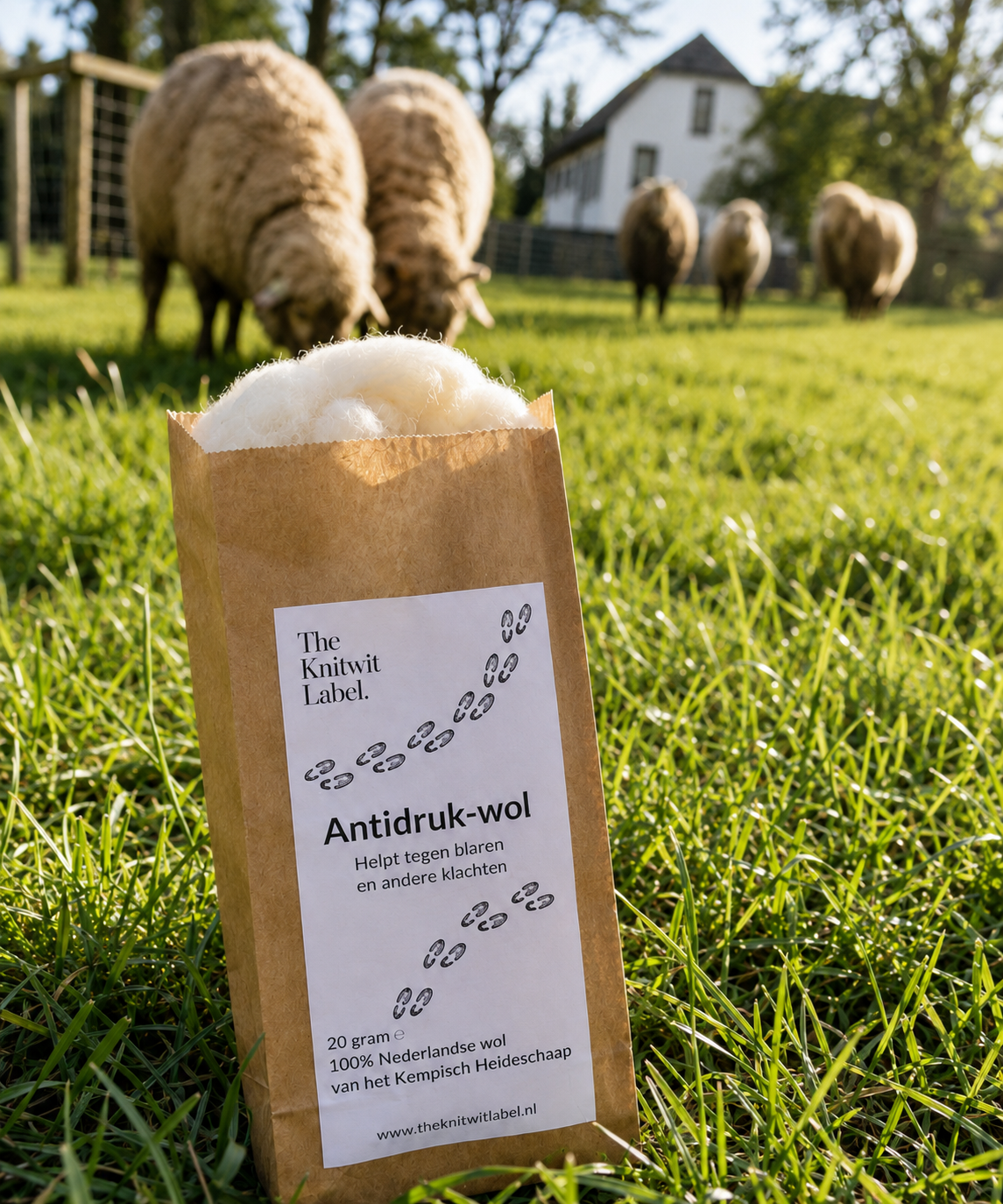 Anti-druk wol